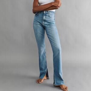 Gina Tricot high waist slit jeans size EU32 / 24US